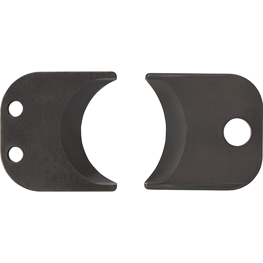 Milwaukee impact hex bit socket with a black oxide finish and a 1/2-inch hex drive tip. The impact-rated socket features a heavy-duty cylindrical body with a retaining pin hole near the base and is marked with the Milwaukee logo and “1/2".” Shown isolated on a light gray background.