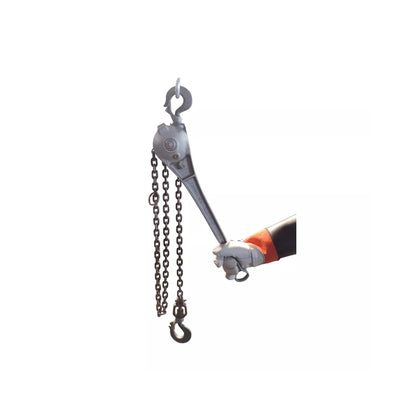 CHANCE - 1 Ton Chain Hoist, Ratchet Link, 5.5-Feet Lift in action