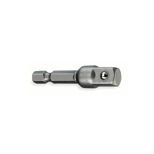 DeWalt - Socket Adapter, 1/4" Hex to 1/4" Square Drive, Black Oxide, DW2541