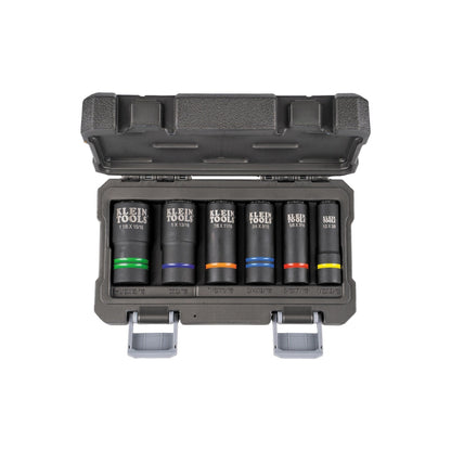 Klein Tools - Socket Set Product image of all sockets in the carrying case.