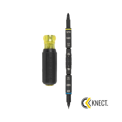 Klein Tools - KNECT Impact-Rated HVAC Screwdriver / Nut Driver bit and shaft close up