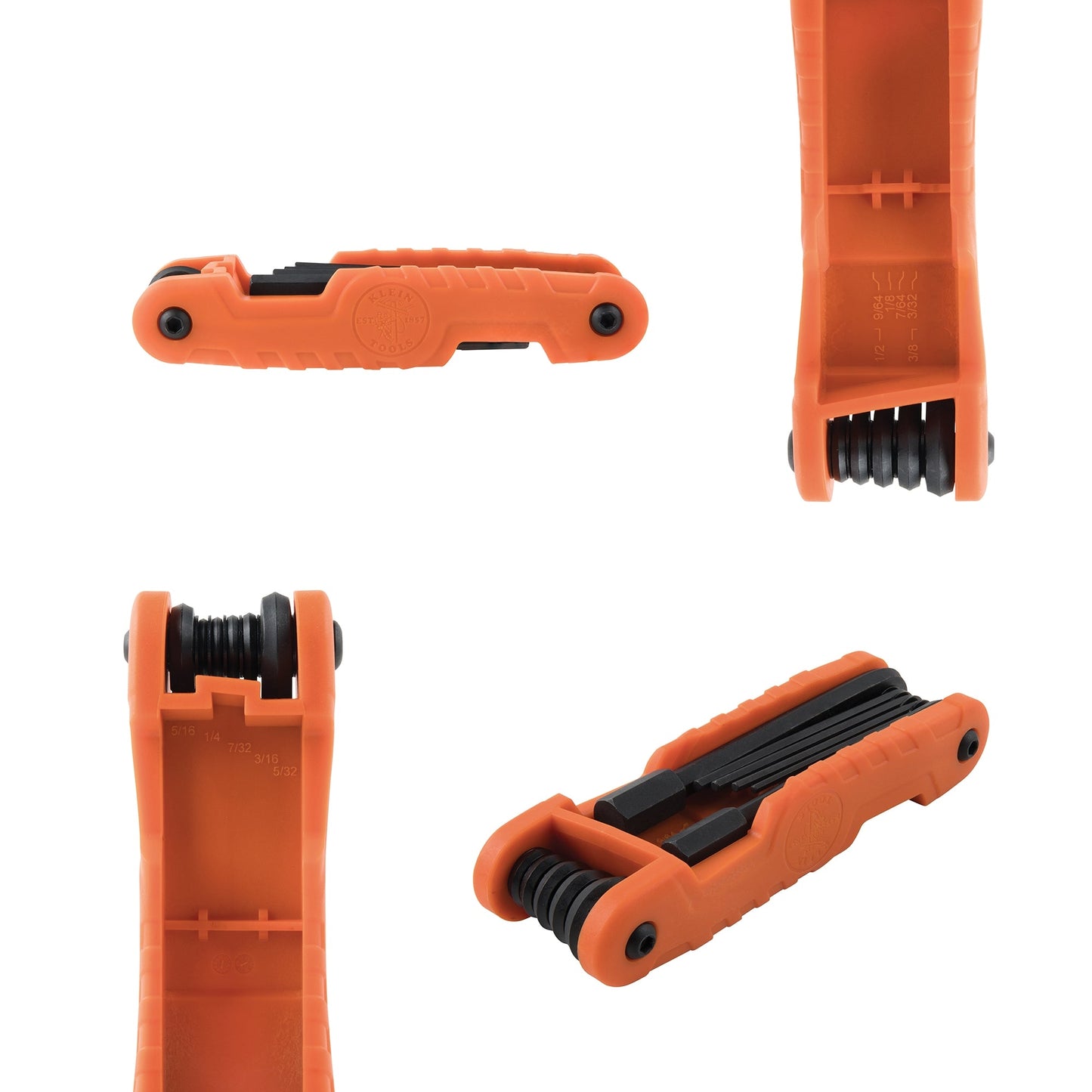 Klein Tools - Pro Folding Hex Key Set SAE Side Profile