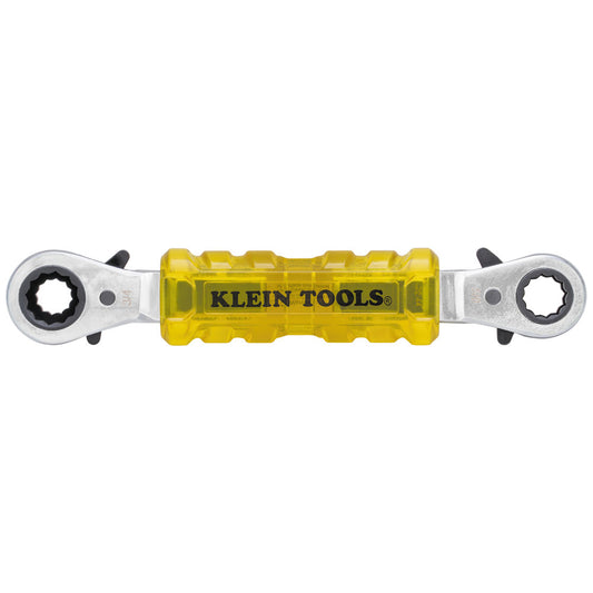 Klein Tools ratcheting tool on a white background