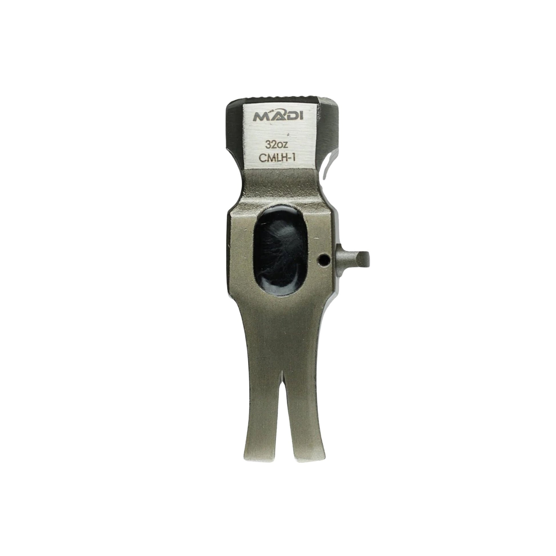 MADI - Claw Milled Lineman Hammer Head Top Down