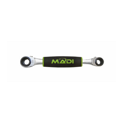 MADI - Insulated 4-in-1 Ratcheting Speed Wrench green and black